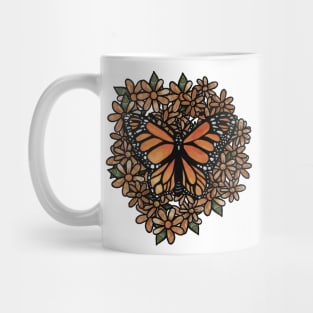 Monarch Butterfly Mug